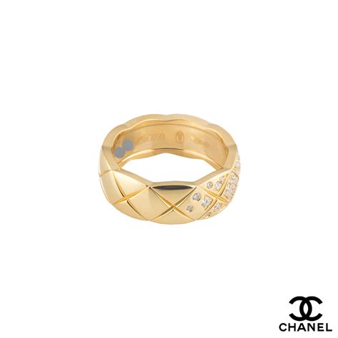 chanel rings real gold